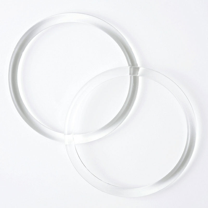 Furoshiki Bag Rings (Handles) | Clear