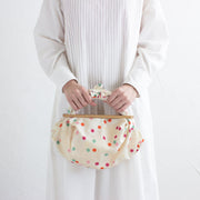 Furoshiki Patchin Bag M Organic | Konpeito Beige