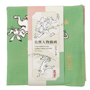 50 Choju-Jinbutsu-Giga Picture Scroll | Green Pink