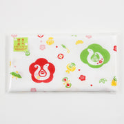 Animal symbols gauze hand towel Snake